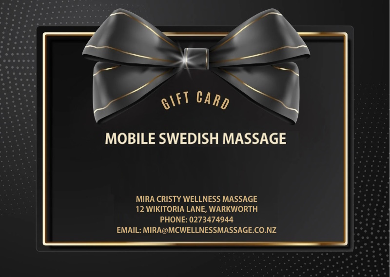Gift Card – Mobile Swedish Massage